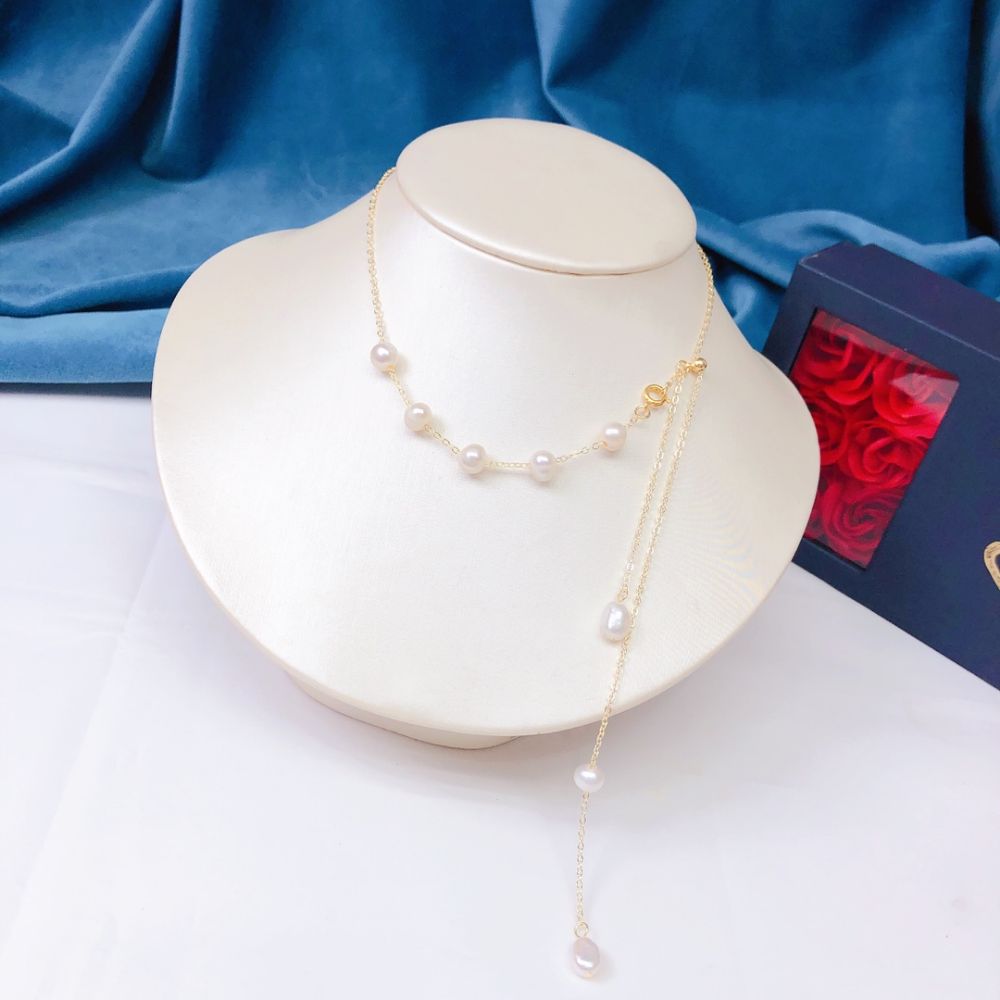 图片 Natural pearl necklace