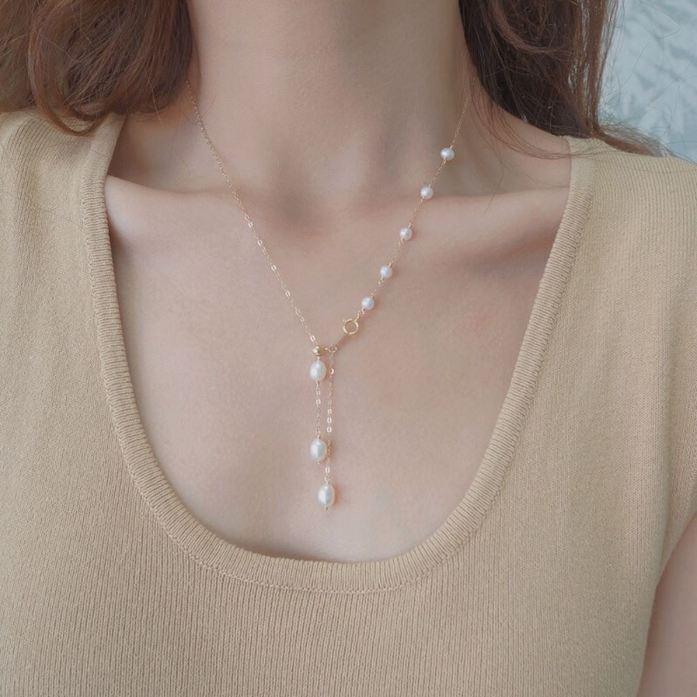 图片 Natural pearl necklace