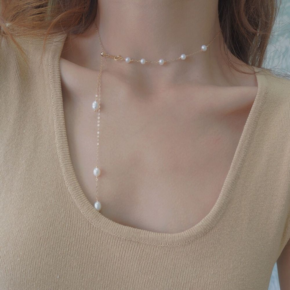 图片 Natural pearl necklace