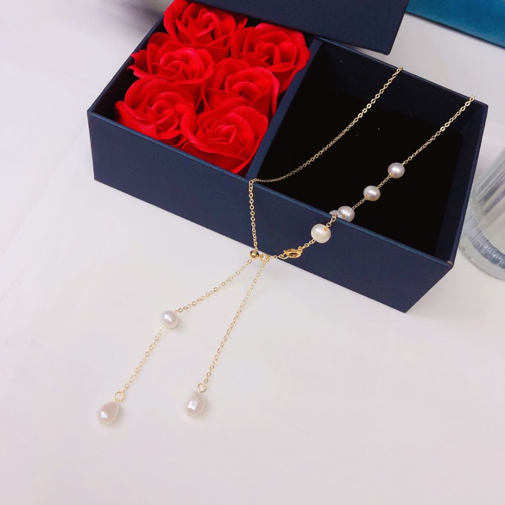 图片 Natural pearl necklace